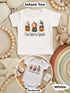 Personalized Baby “Too Cute To Spook” Halloween Outfit – Custom Photo Bodysuit & Infant Tee